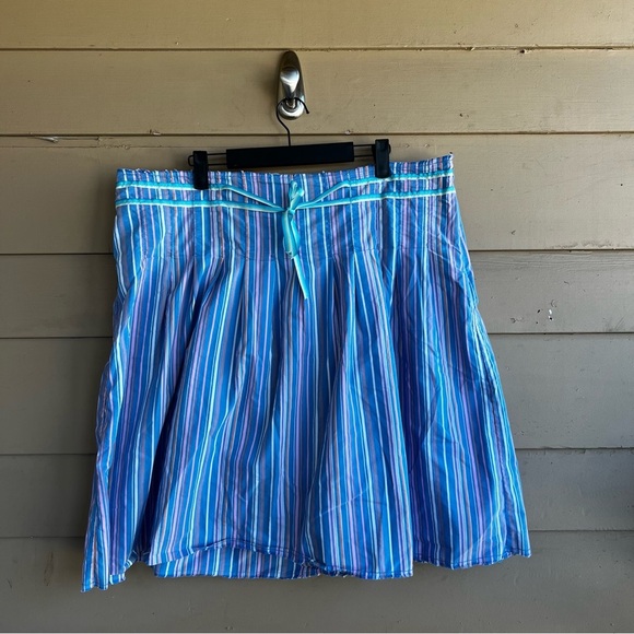 Old Navy Stripe Midi Skirt - Size 18 - Easter Modest Y2K Colorful - Picture 1 of 6